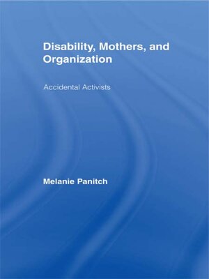 cover image of Disability, Mothers, and Organization